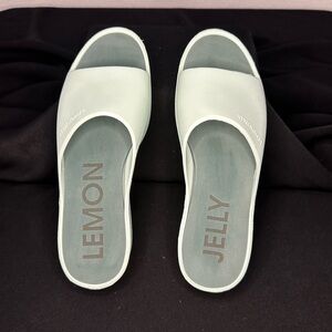 Lemon Jelly platform‎ sandals